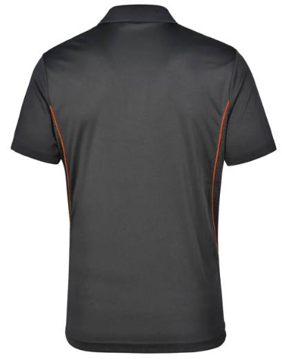 Picture of Winning Spirit, Mens Cooldry S/S Contrast Interlock Polo